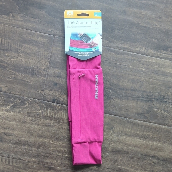 Nathan Running Pink Zipster Lite Waist Pack - Picture 1 of 6